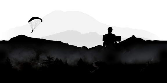 Uttarakhand Mountain Silhouette